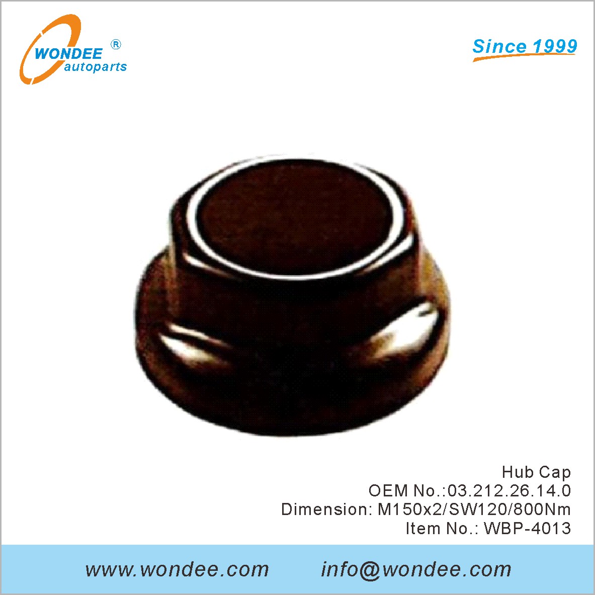 HUB CAP OEM 0321226140 لـ BPW من Wondee