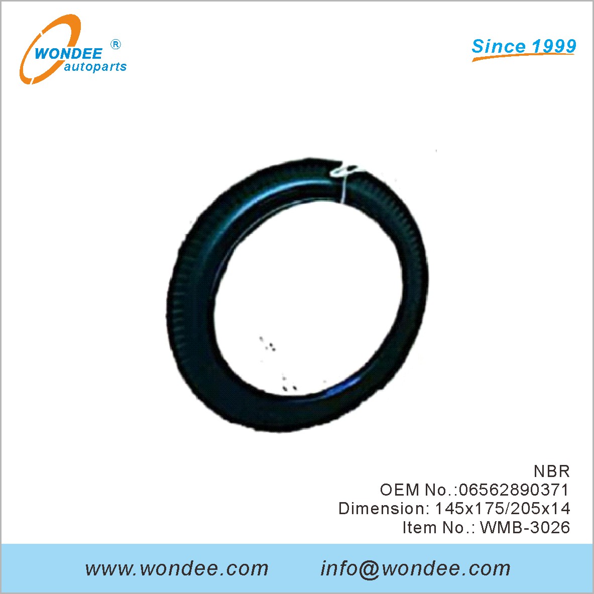 NBR OEM 06562890371 للبنز من Wondee