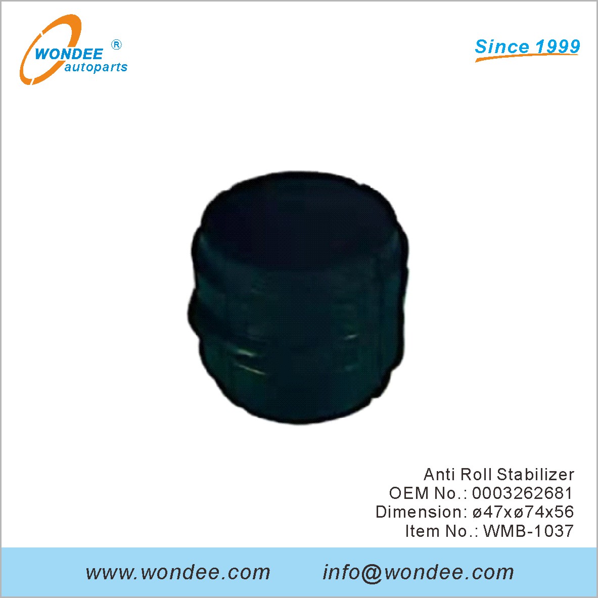 مضاد لفة مثبت OEM 0003262681 لبنز من Wondee