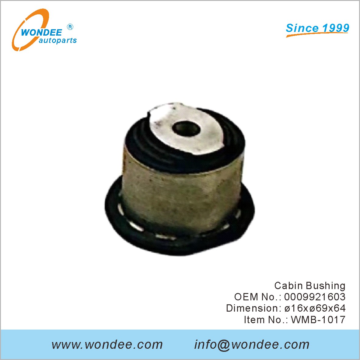 جلبة جلبة OEM 0009921603 لبنز من Wondee