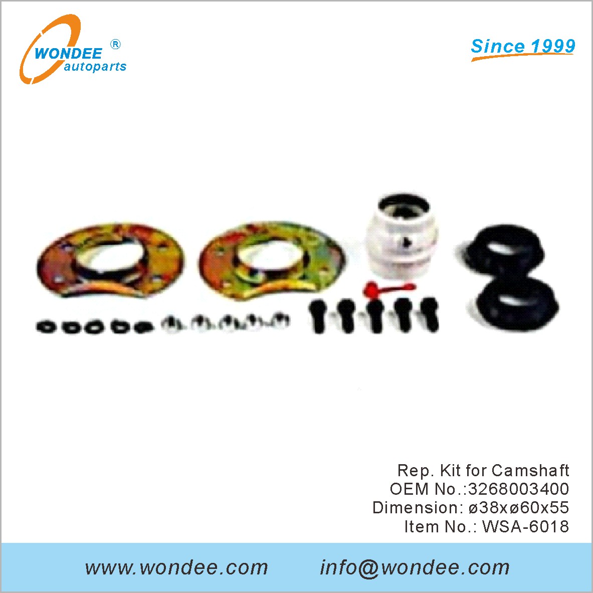 REP. KIT for عمود الحدبات OEM 3268003400 لـ SAF من Wondee