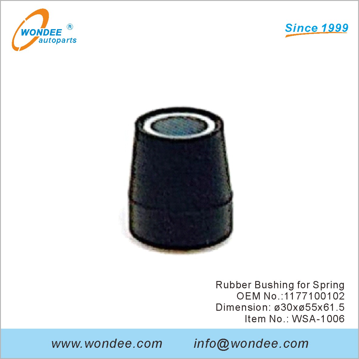 جلبة مطاطية لـ Spring OEM 1177100102 لـ SAF من Wondee