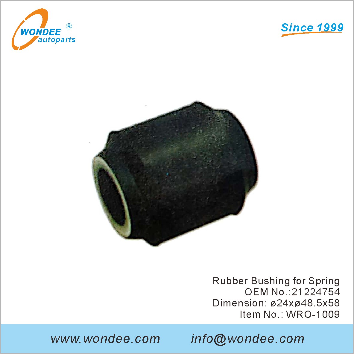 جلبة المطاط لفصل الربيع OEM 21224754 لـ ROR من Wondee