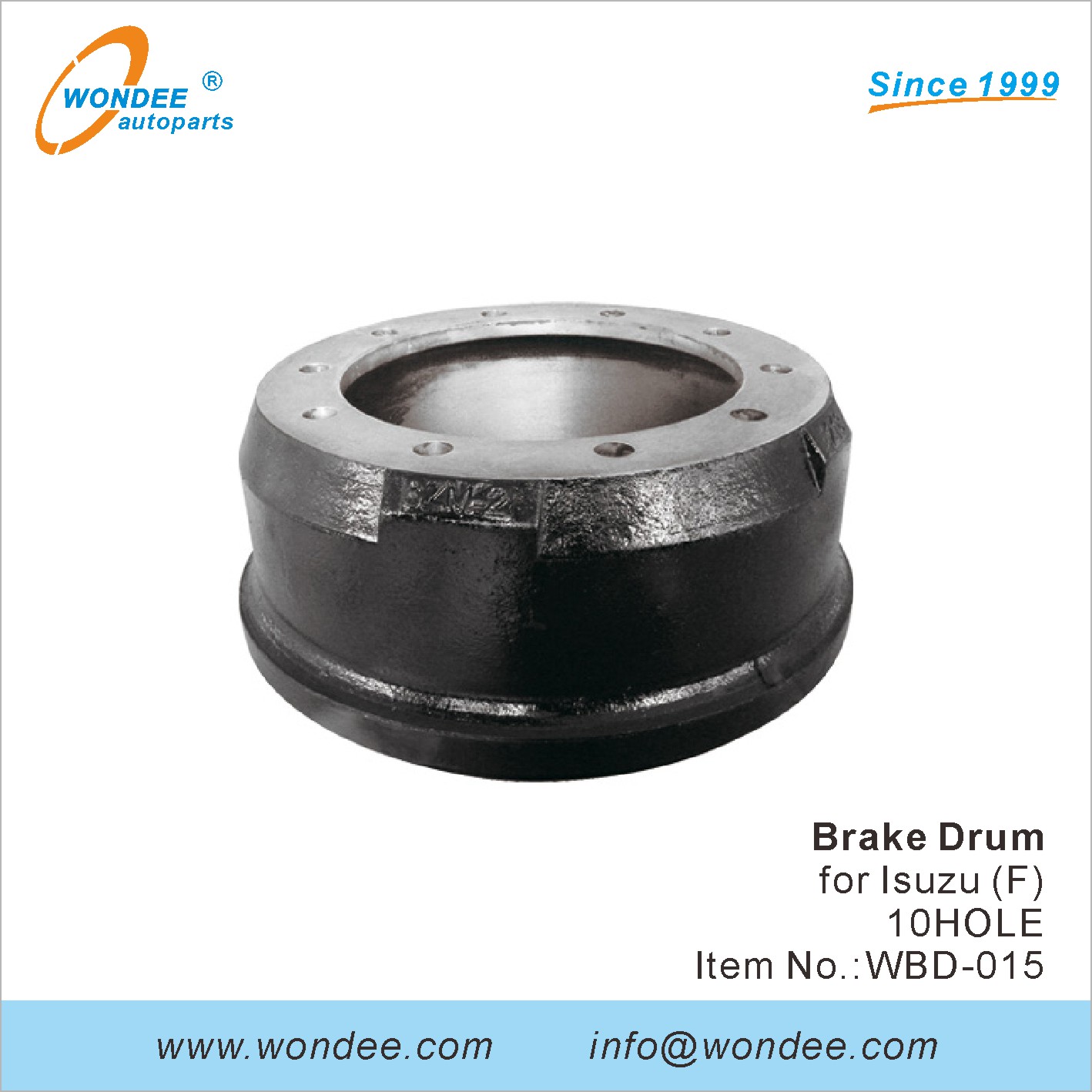 Wondee Brake Drum (15)