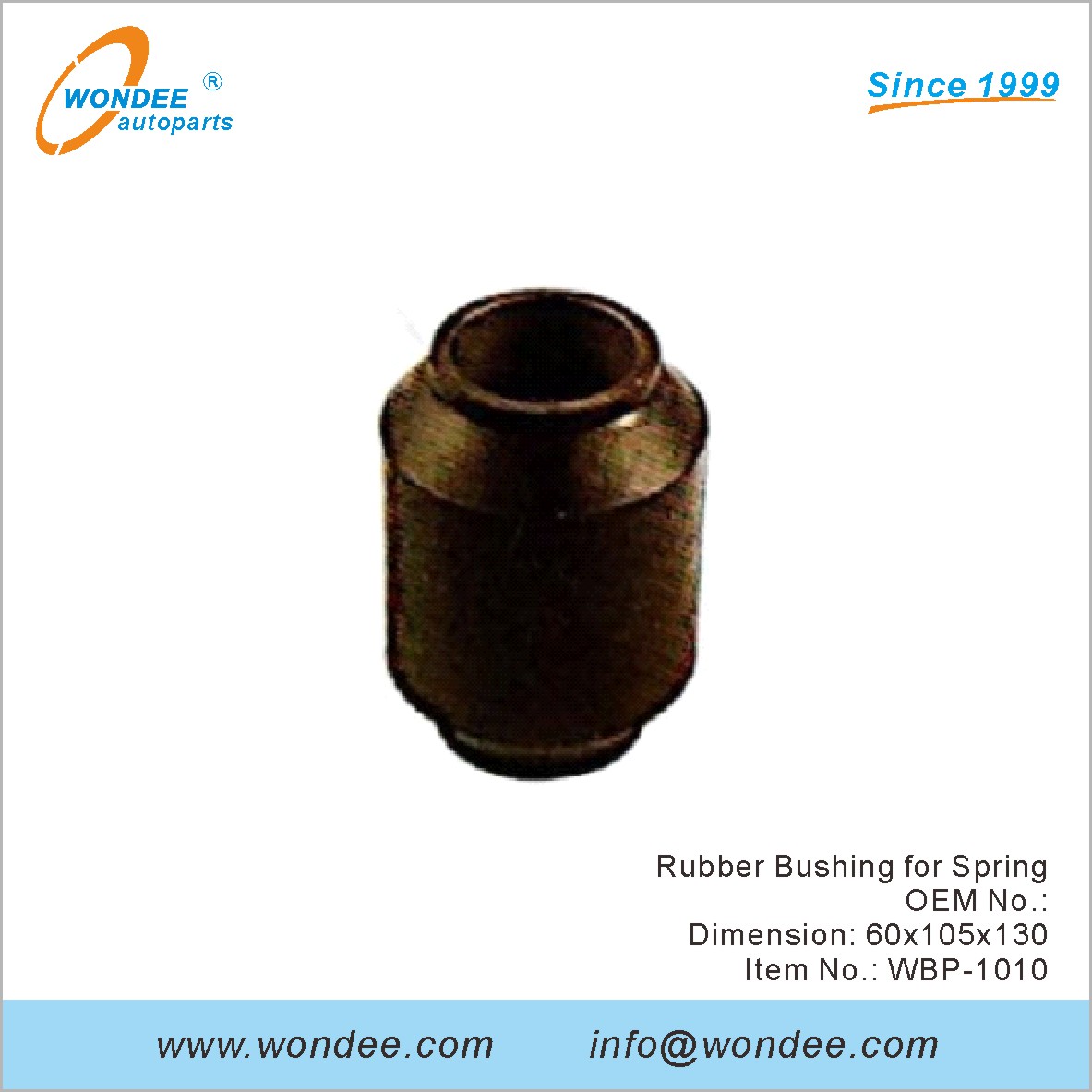 جلبة مطاطية لـ Spring OEM لـ BPW من Wondee (2)