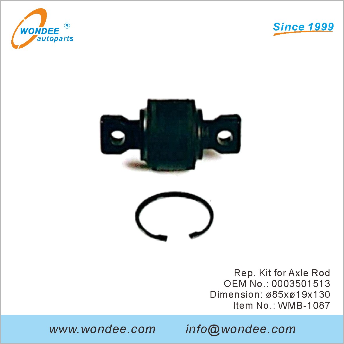 ريب. مجموعة محور قضيب OEM 0003501513 لبنز من Wondee