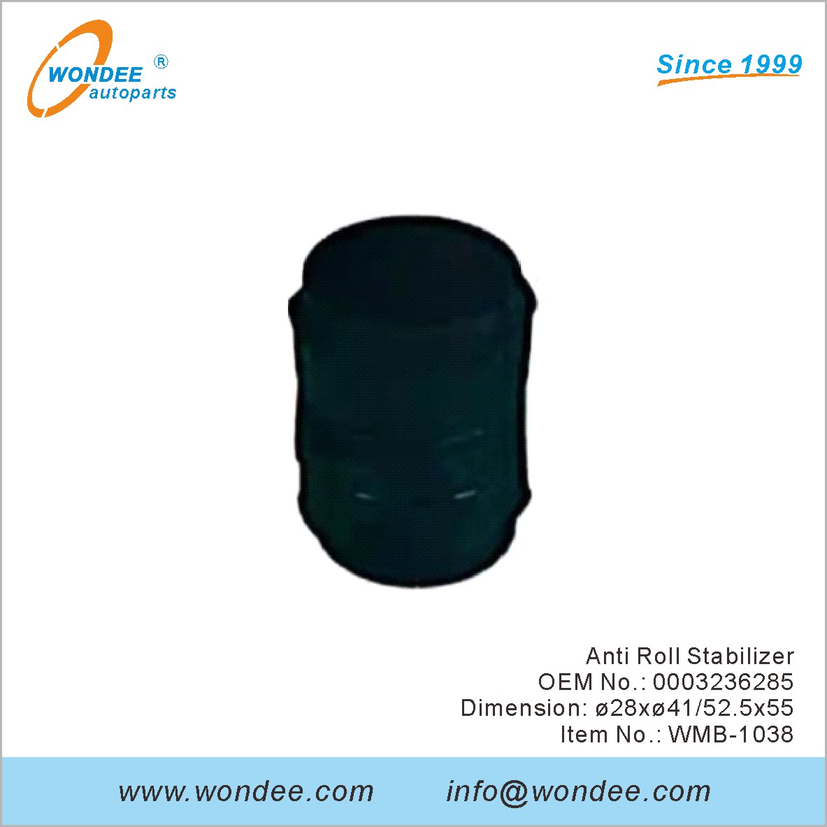 مضاد لفة مثبت OEM 0003236285 لبنز من Wondee