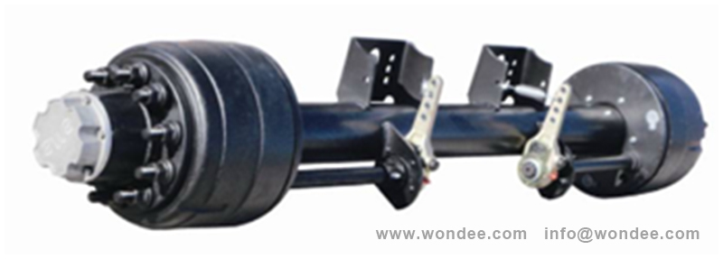 محور 16 طن نصف مقطورة نصف مقطورة من الصين الصانع / Wondee autoparts