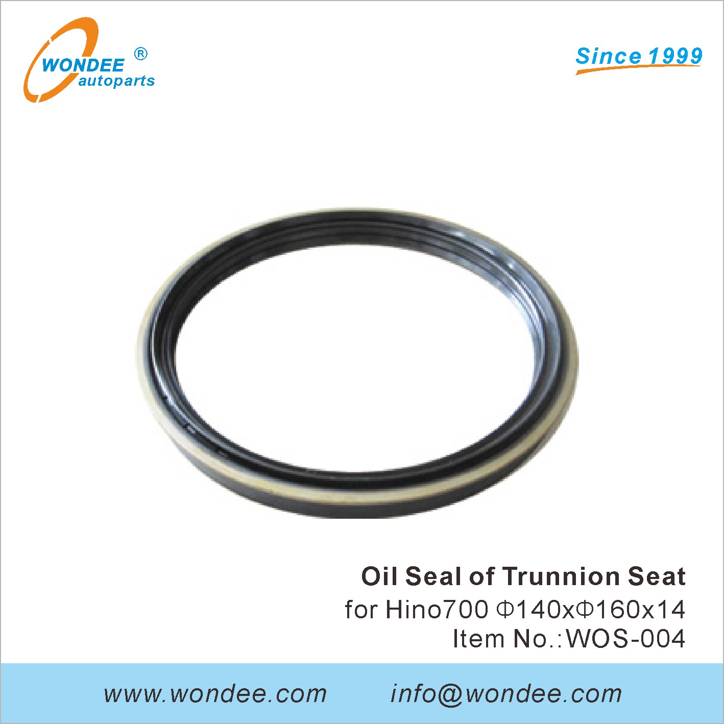 Wondee Oil Seal من مقعد Trunnion (4)