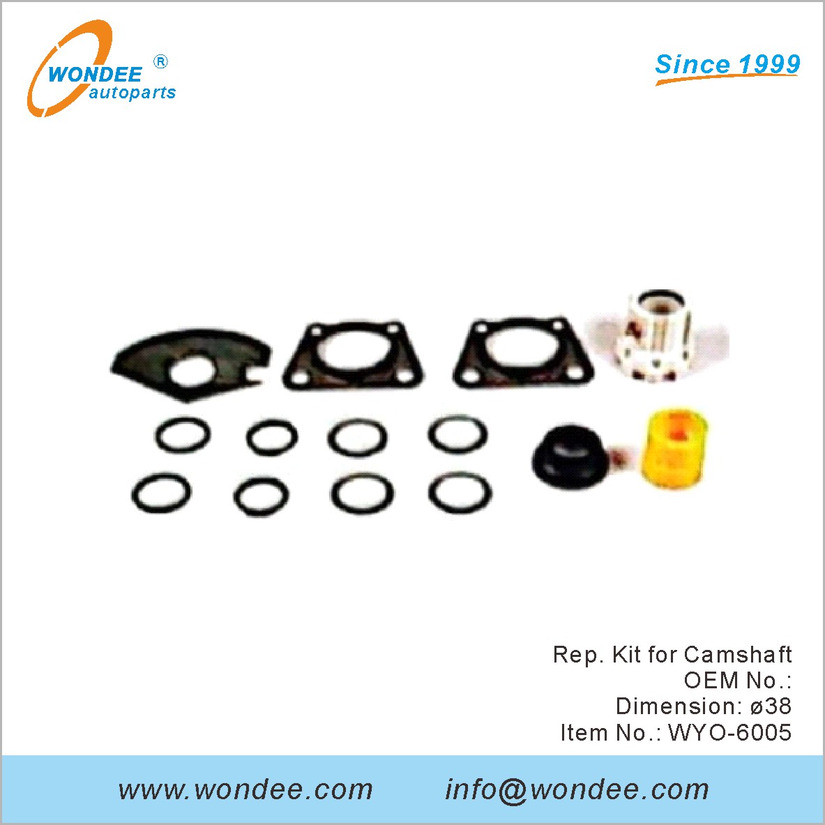 REP. KIT for عمود الحدبات OEM لفولفو من Wondee