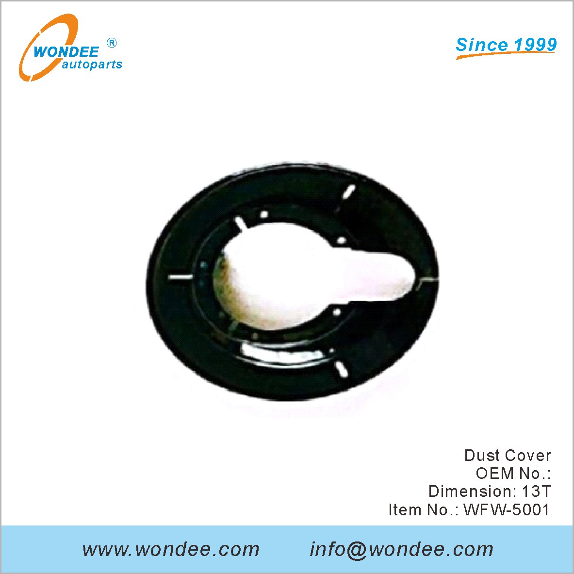 غطاء الغبار OEM ل Fuwa من Wondee
