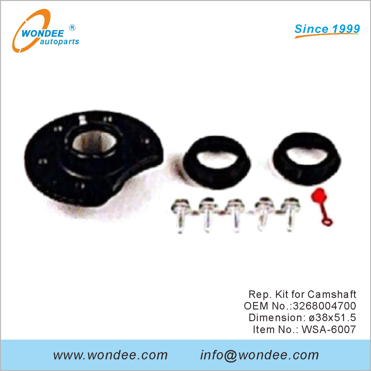 REP. KIT for عمود الحدبات OEM 3268004700 لـ SAF من Wondee