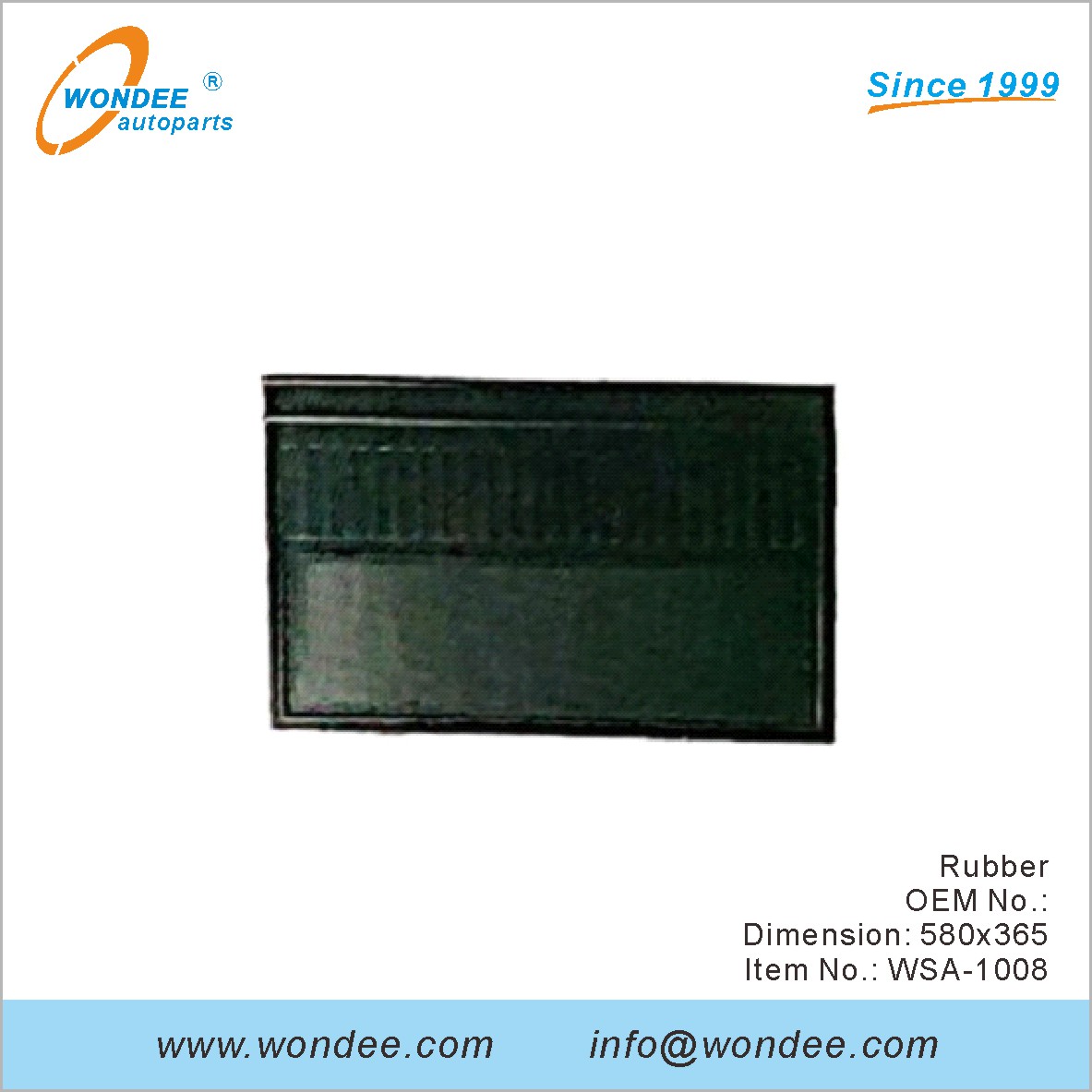 OEM المطاط لـ SAF من Wondee