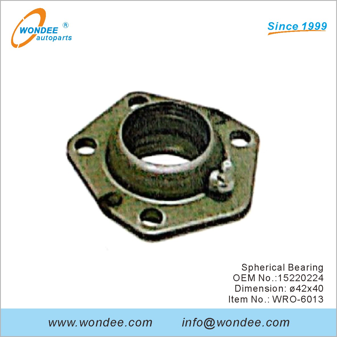 المحمل الكروي OEM 15220224 لـ ROR من Wondee