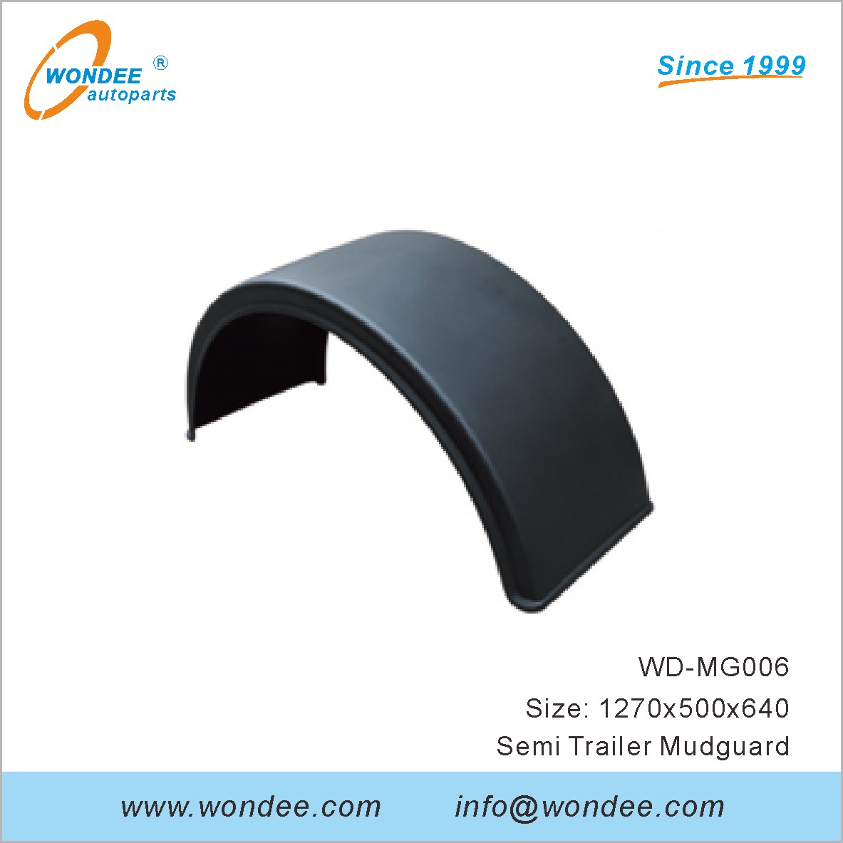WD-MG-006 Semi Trailer Mudguard من Autoparts Wondee (6)