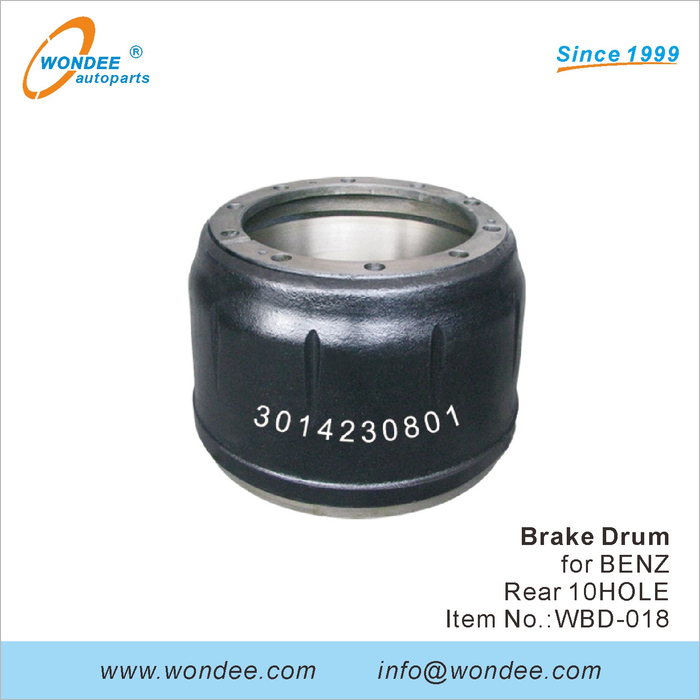 Wondee Brake Drum (18)